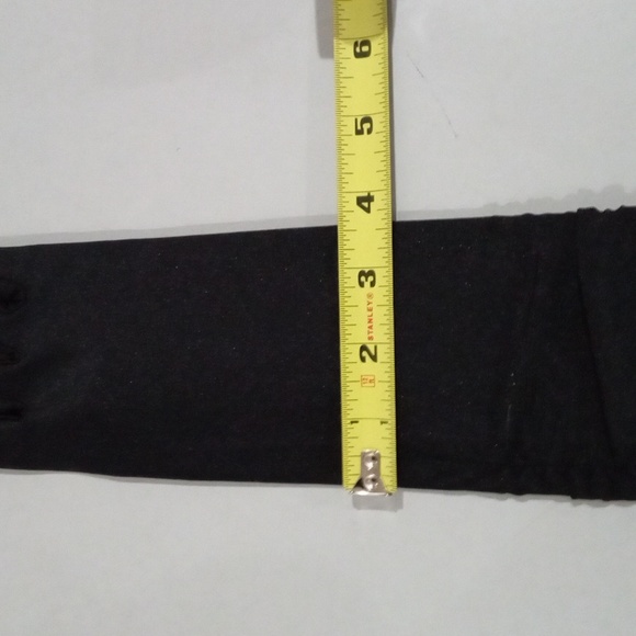 NWOT Black Evening Gloves - Picture 8 of 8